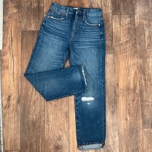 Madewell classic straight jean